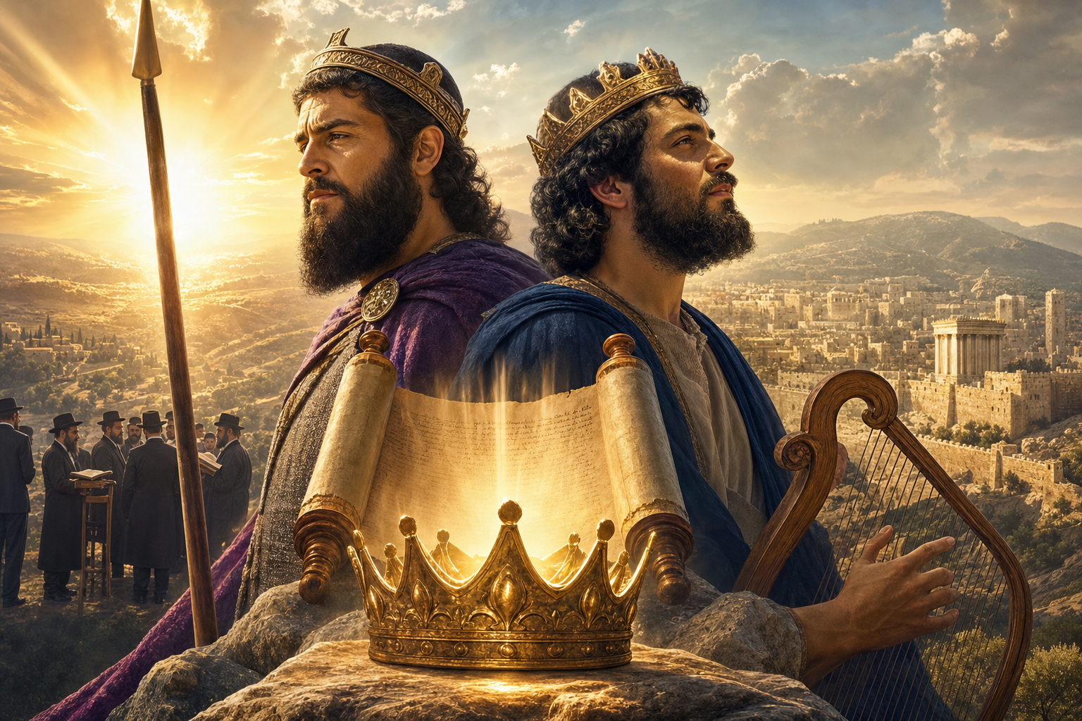 סוד המלכות והנבואה: ייעודם הנסתר של שאול ודוד