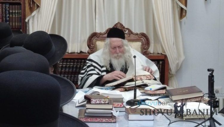 Shiur for Chasidim at Home of Rabbi Eliezer Berland Shlit"a