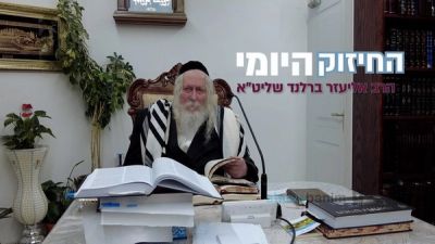 רבי נחמן הגיע למירון ב- ט' באב וצעק זעקות - הגה"צ הרב אליעזר ברלנד שליט"א