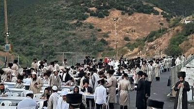 GALLERY: Shabbat Solidarity in Meron 5781 with Students of Shuvu Banim