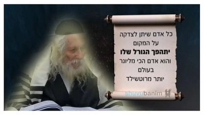 חובת השעה: קמחא דפסחא למשפחות נזקקות על ידי קהילת קודש שובו בנים