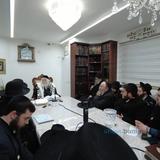 שיעור לבחורי ישיבה ליטאים במעונו של הגה"צ רבי אליעזר ברלנד שליט"א