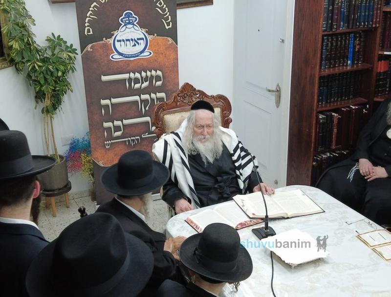 מעמד הוקרה ושיעור לתומכי בית המדרש מהגה"צ רבי אליעזר ברלנד שליט"א