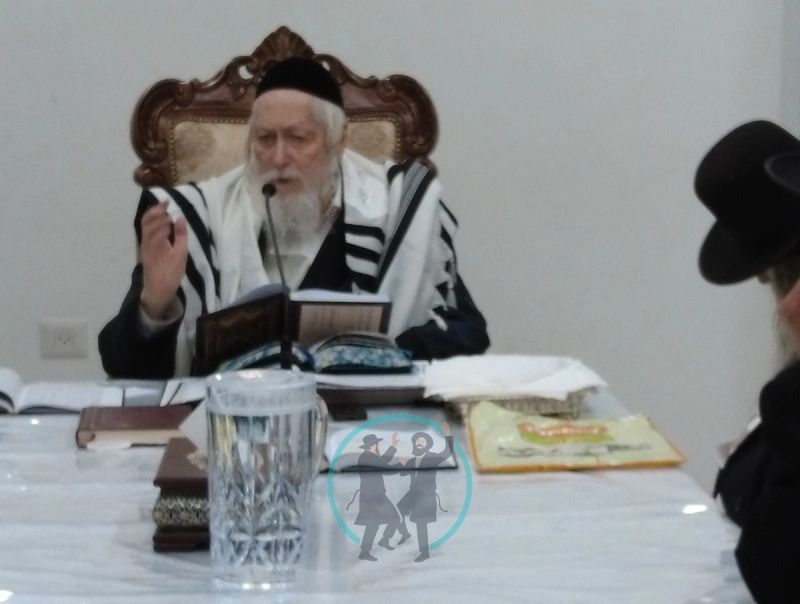 מורנו הרב אליעזר ברלנד שליט"א בשיעור לתושבי הדרום