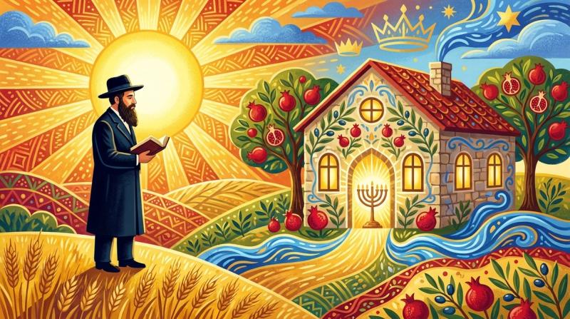 סוד שמירת הבית, אור הצדיק ומעלת האישה