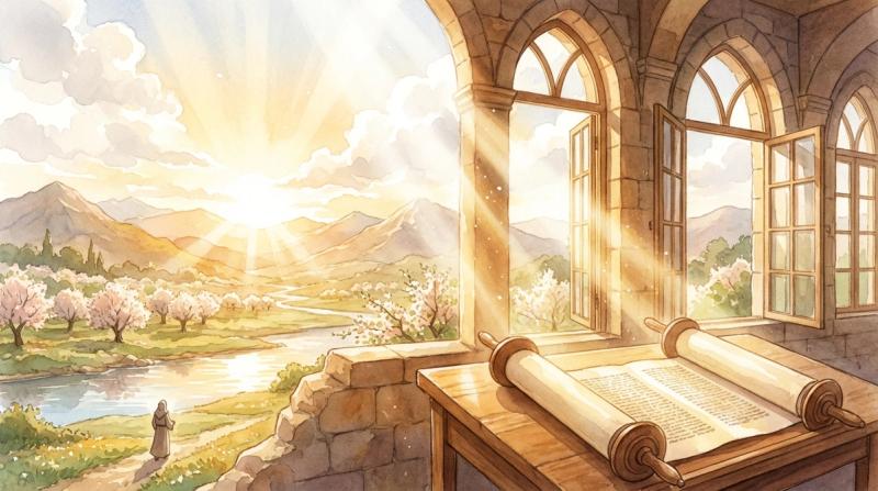 תפילה לזכות להאיר ולהפיץ את אור הצדיק בעולם