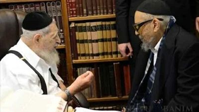 הרב חיררי זצ"ל אמר: "הוא לא מסכים לשים העלון כנישתא חדא של הרב ברלנד בבית הכנסת?! לך תבדוק אם הוא ממזר"