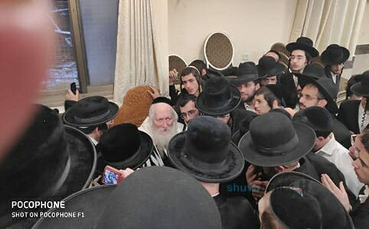 האדמו"ר מטאלנה והרב ברלנד שליט"א בברית הרב שטיין בבני ברק, ומפגש חנוכה עם האדמו"ר מספינקא שליט"א  - חנוכה תש"פ