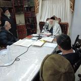 שיעור לתושבי לוד במעונו של הגה"צ רבי אליעזר ברלנד שליט"א