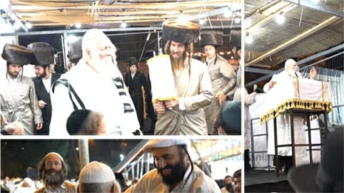 הקליפ המרגש משמחת ההקפות שניות בקהילת קודש שובו בנים עם הגה"צ הרב אליעזר ברלנד שליט"א