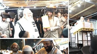 הקליפ המרגש משמחת ההקפות שניות בקהילת קודש שובו בנים עם הגה"צ הרב אליעזר ברלנד שליט"א