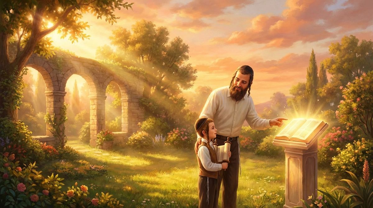 סוד החלאקה: קבלת התורה של הילד ומידת הענווה