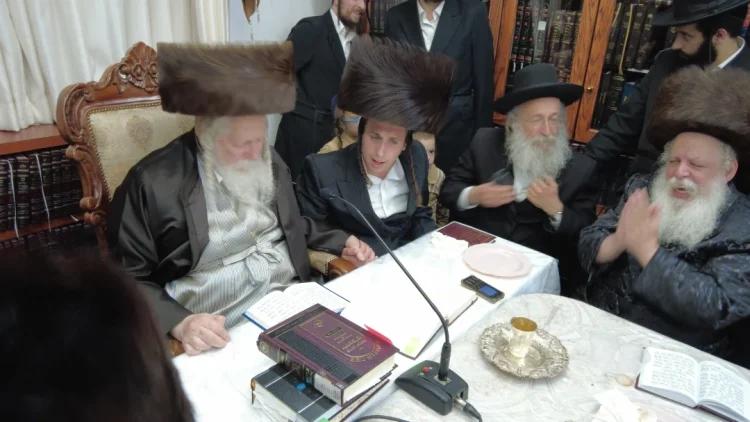 Sheva Berachot for Great-Grandson of Rabbi Eliezer Berland Shlit"a
