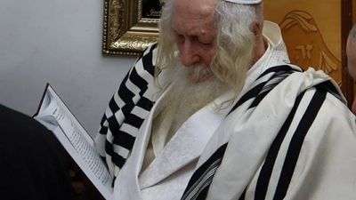 'קול רינה וישועה באהלי צדיקים' - ברית לנין הגה"צ רבי אליעזר ברלנד שליט"א