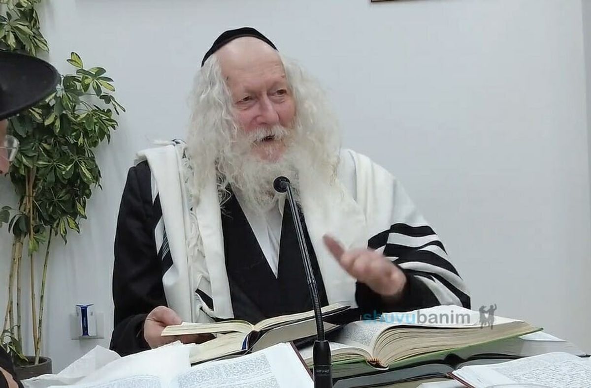 שיעור בבית מורינו הרב אליעזר ברלנד שליט"א לקבוצת נציגים מרחבי הארץ