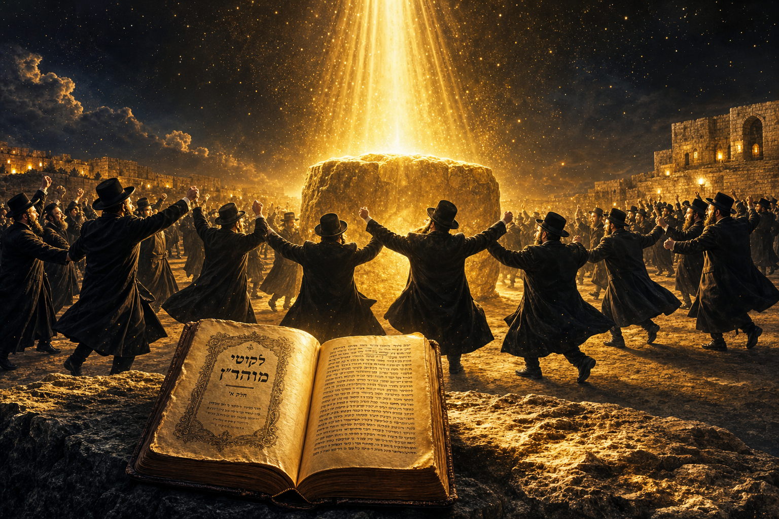 סוד האור האין סוף: מעלת ייחוד חתן וכלה וההתקשרות לאבן השתייה