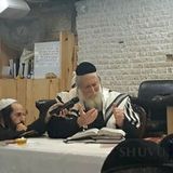 ברית מילה ותקיעת השופר של ר"ח אלול עם הגה"צ הרב אליעזר ברלנד שליט"א