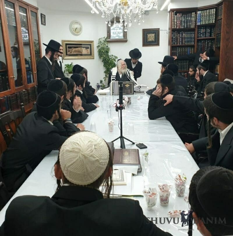 Shiur for Students of New Yeshiva for Young Men under Leadership of R’ Yehuda Kremlovesky Shlit”a