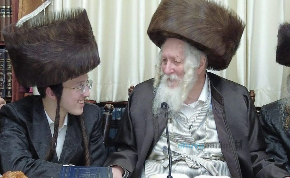 קוֹל רִנָּה וִישׁוּעָה • שמחת השבע ברכות האחרון לנכד הגה"צ רבי אליעזר ברלנד שליט"א במעונו  • גלריית תמונות