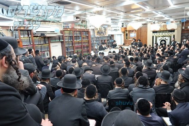 לְהוֹדִיעַ שֶׁיֵּשׁ נַחַל נוֹבֵעַ • כינוס הכנה לפורים לאברכי "התאחדות האברכים בק"ק שובו בנים" בהשתתפות הגה"צ רבי אליעזר ברלנד שליט"א