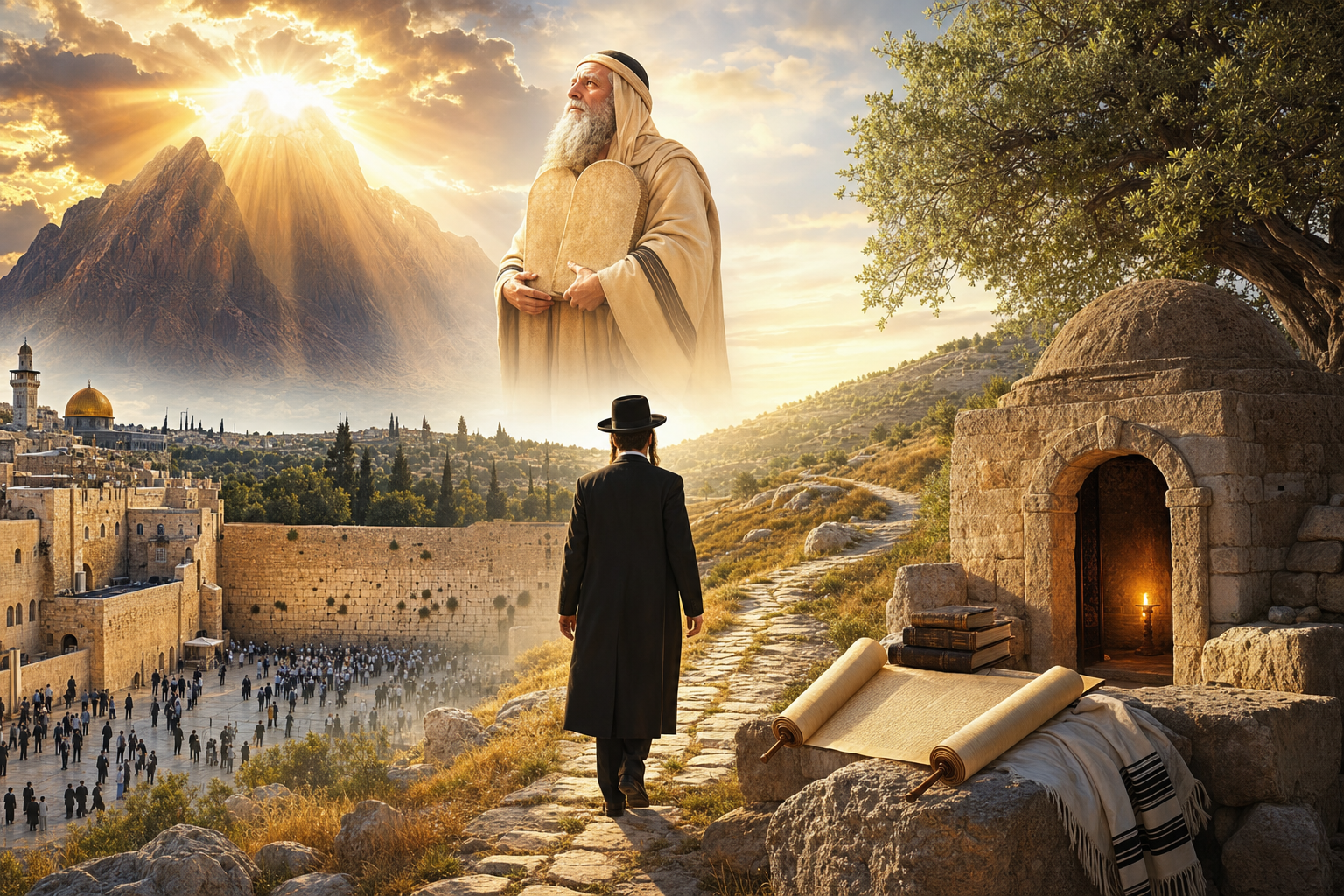 סוד הענווה וקדושת הגוף: ממשה רבנו ועד קבר הצדיק