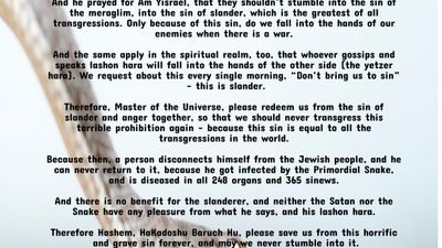 Prayer Against Anger and Slander