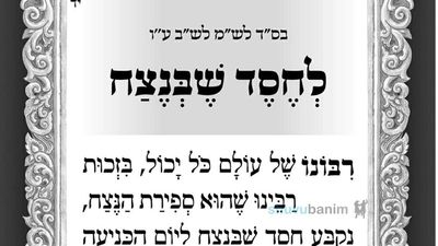 חסד שבנצח - תפילה לספירת העומר של היום מהגה"צ הרב אליעזר ברלנד שליט"א