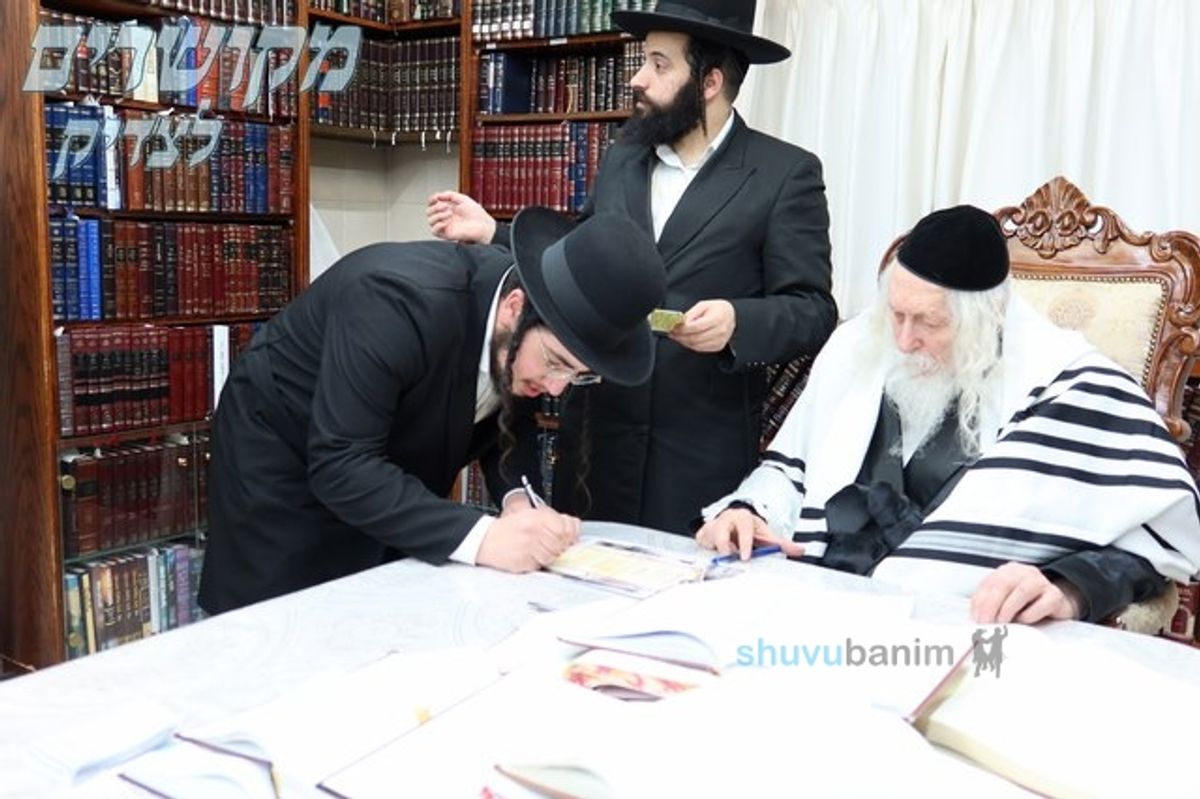 בְּחוֹתָמוֹ שֶׁל כֹּהֵן גָּדוֹל • חמישים בחורי ישיבה גדולה חכמה ודעת נכנסו לחתימה על החיים בקודש פנימה