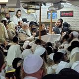 שחרית של א' דחול המועד סוכות עם הרב ברלנד שליט"א