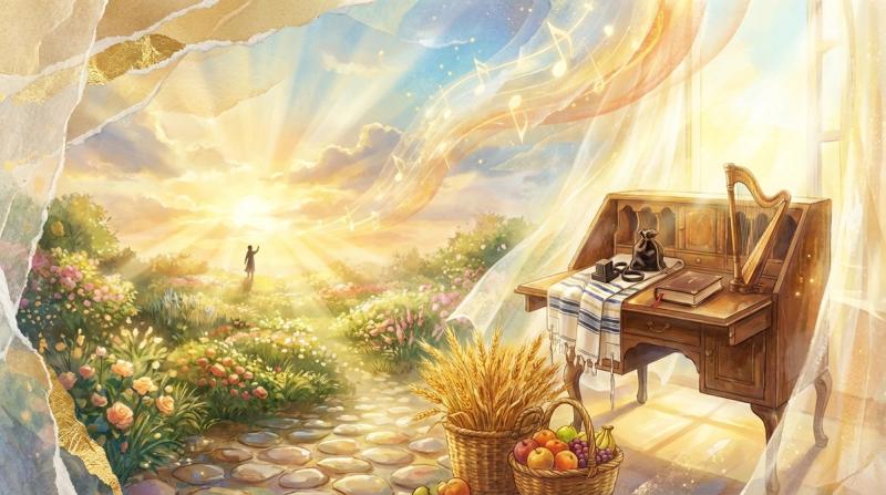 לזכות לקום מקדם בבקר ולהתפלל ולנגן את כל התפלה בשלמות