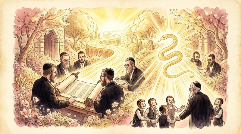 סוד הנחש הקדמוני: המאבק על קדושת הגוף וחינוך הילדים