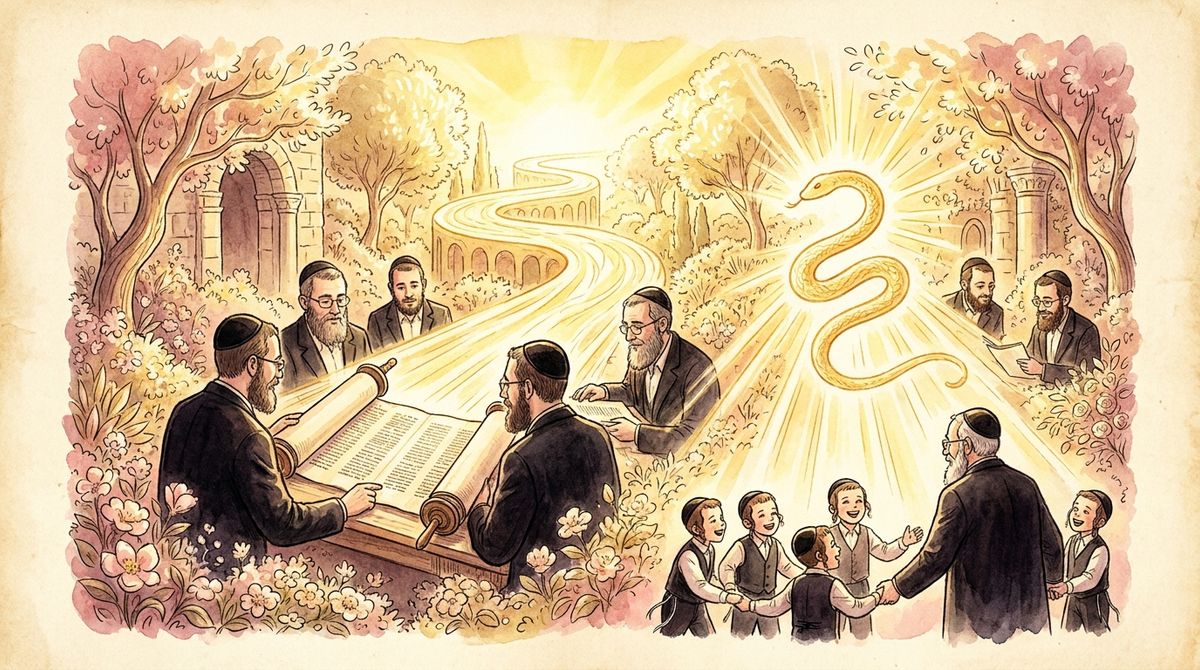 סוד הנחש הקדמוני: המאבק על קדושת הגוף וחינוך הילדים