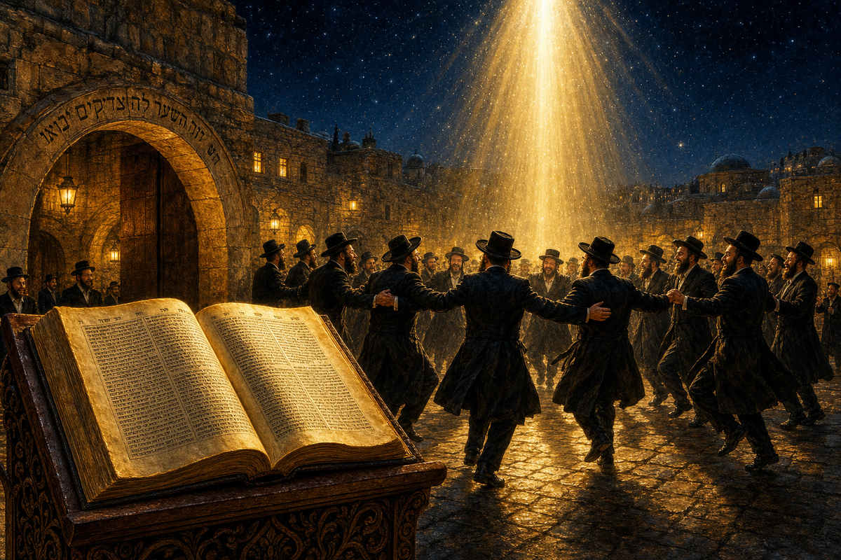 סוד ייחוד חתן וכלה והמשכת המוחין בשנה הראשונה