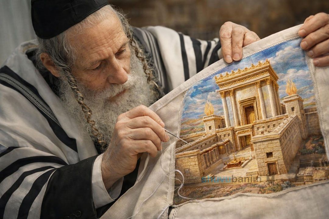 The Tzaddik Stitches the Redemption – Flames of Fire from the Esteemed Rav Berland shlit"a