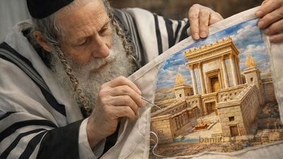 The Tzaddik Stitches the Redemption – Flames of Fire from the Esteemed Rav Berland shlit"a