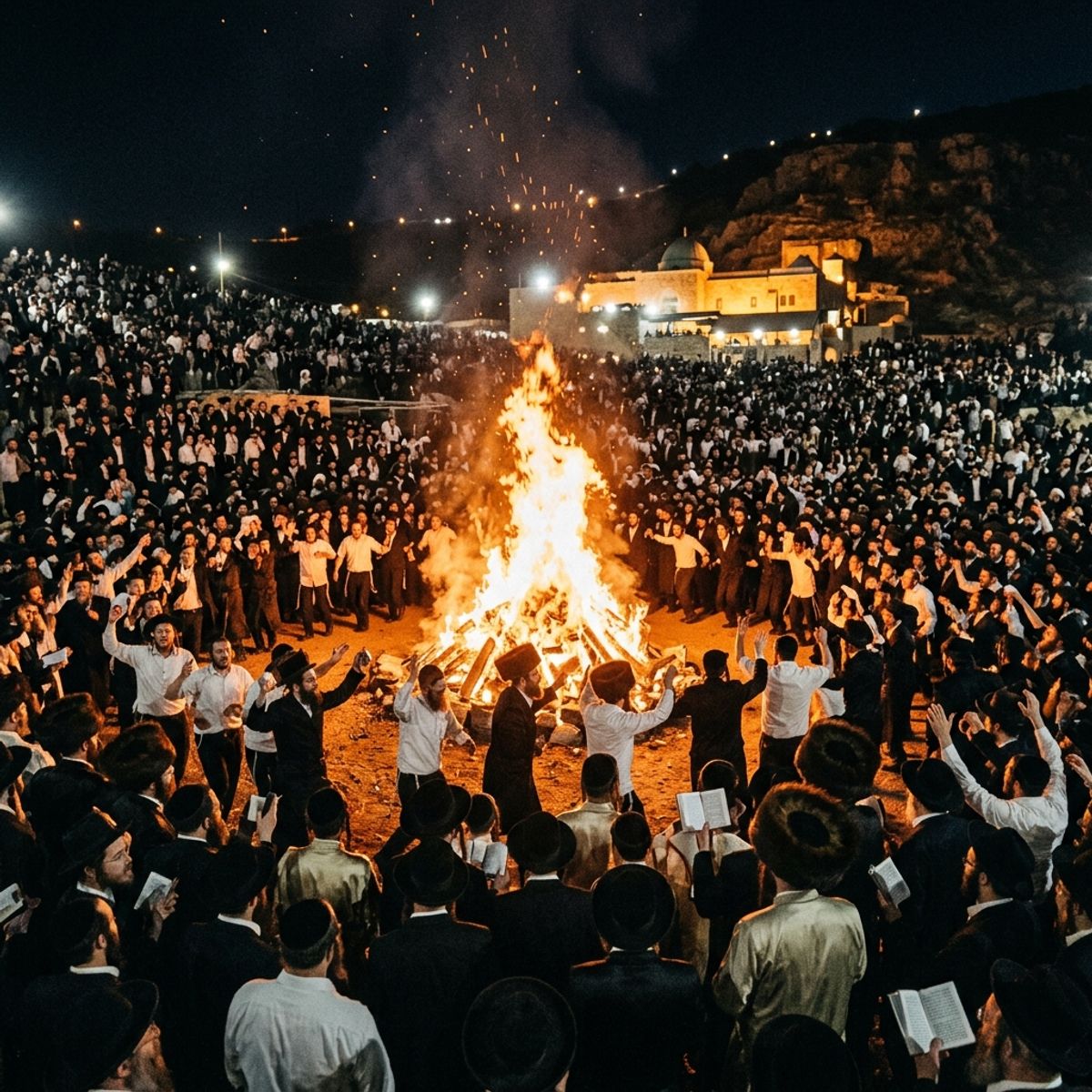LIVE BROADCAST OF MERON LAG BAOMER 5780 (2020)