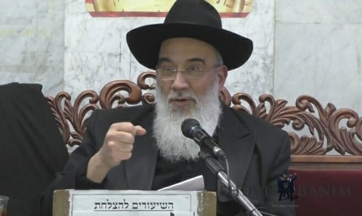 הרב יעקב שכנזי שליט"א: "כל מי שמדבר נגד הרב ברלנד שליט"א אין לו חלק לעולם הבא"