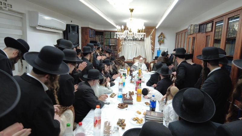 שמחת הווארט בבית מורנו הרב ברלנד שליט