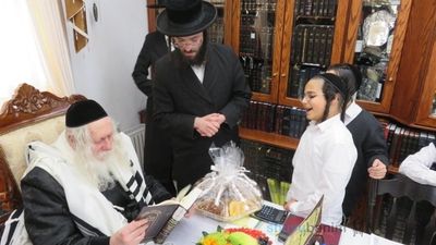 פֵּרוֹתֶיךָ מְתוּקִים • ביכורים בחמישה עשר בשבט ומבחן בע"פ לילדי כיתה ו' בת"ת "נחמת ציון" אצל הגה"צ רבי אליעזר ברלנד שליט"א