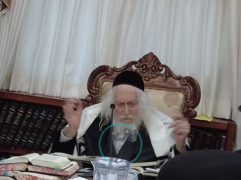 מורנו הרב אליעזר ברלנד שליט"א בשיעור לבחורי ישיבת "חכמה ודעת"