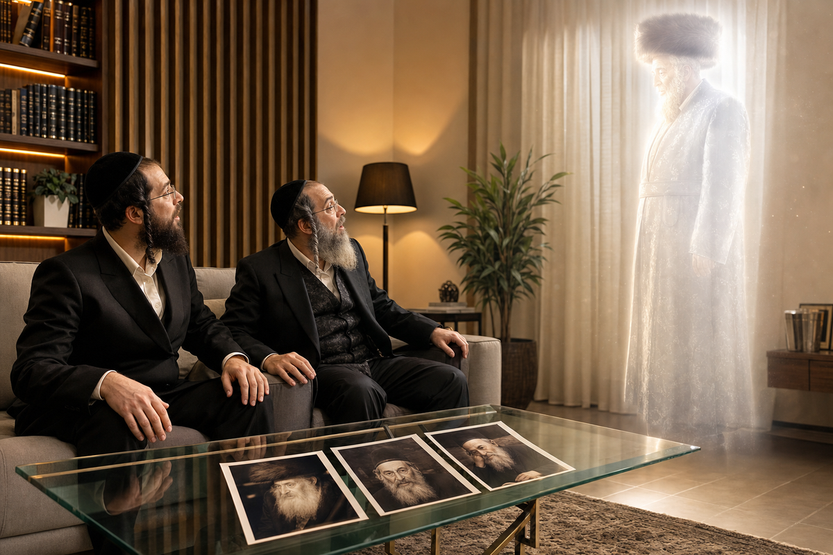 A Story of Ruach HaKodesh (Divine Inspiration): The Wondrous Figure in the Living Room and the Chilling Dream / Story