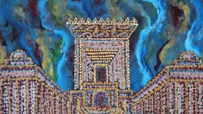 "בְּמוֹלַד מַר־חֶשְׁוָן תּוֹרִיד לָנוּ אֶת בֵּית הַמִּקְדָּשׁ הַשְּׁלִישִׁי מִקְדָּשׁ שֶׁל אֵשׁ" • תפילה למולד חודש מרחשוון התשפ"ה