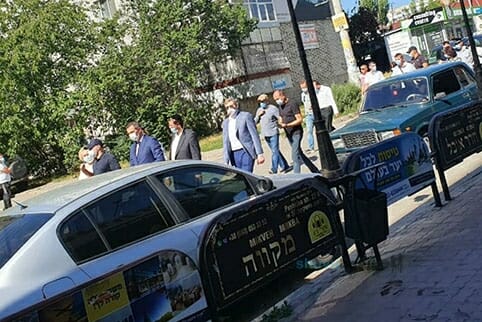 לשמור על קדושת הציון הקדוש נלחם הרב ברלנד - עכשיו המשלחת האוקראינית דורשת זאת