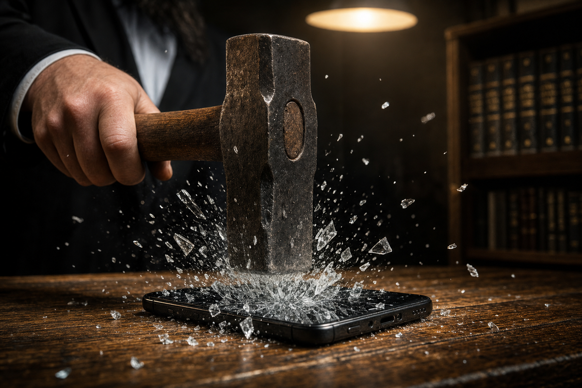 A Wondrous Story: Smashing the iPhone in the Dead of Night and Wondrous Divine Providence / A Miraculous Tale