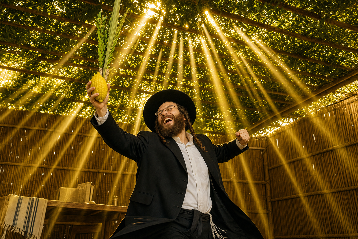 סוד הסכך וארבעת המינים: להמשיך את אורות השבטים מתוך שמחה