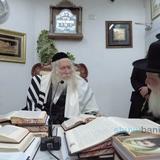 שיעור לישיבת מגיני ארץ במעונו של הגה"צ רבי אליעזר ברלנד שליט"א