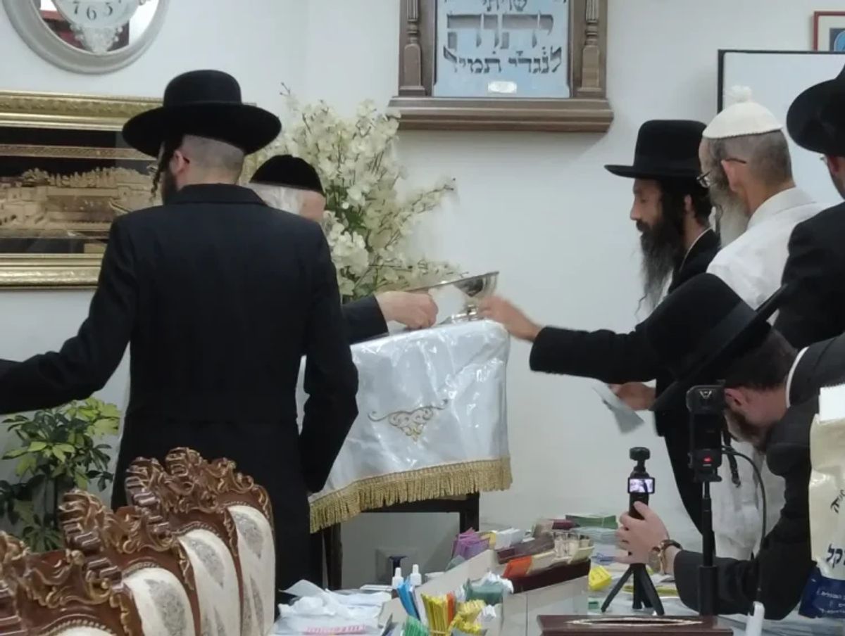 שיעור לתושבי ביתר במעונו של הגה"צ רבי אליעזר ברלנד שליט"א