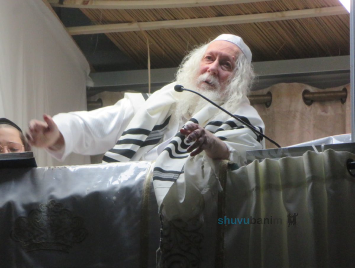 בַּסֻּכֹּת תֵּשְׁבוּ שִׁבְעַת יָמִים • סיקור שבת חול המועד סוכות בצילו של הגה"צ רבי אליעזר ברלנד שליט"א