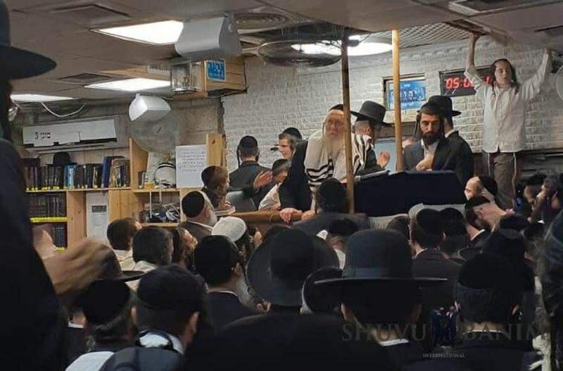 סיקור שבת ואחתנן במחיצת הגה"צ הרב אליעזר ברלנד שליט"א