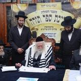 "וְעַתָּה כִּתְבוּ לָכֶם אֶת הַשִּׁירָה הַזֹּאת" • מעמד כתיבת ספר התורה בגודל כף יד להצלת עם ישראל לחזרת החטופים ולע"נ הנרצחים